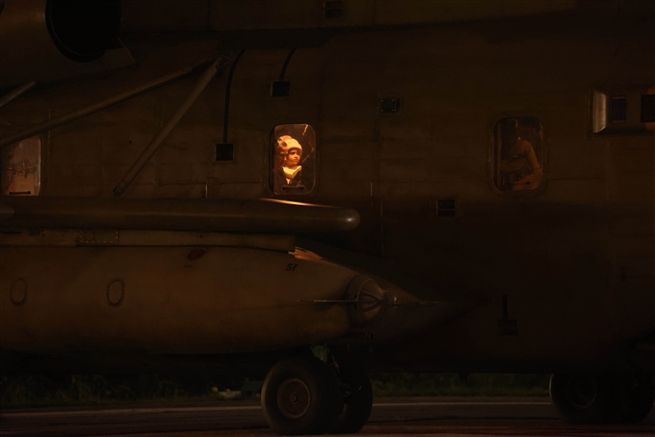  A helicopter transs to Israel Nov 23porting hostages released with Abigail Edan, the 4-year-old by Hamas arrive 